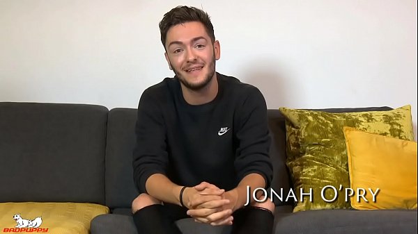 Jonah O'_Pry licks his finger &amp_ begins playing with his ass