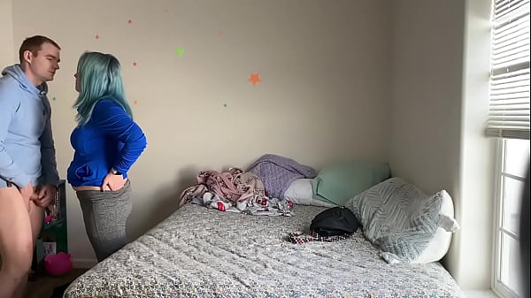 Piccola mamma BBW prende il grosso cazzo di papà mase619!