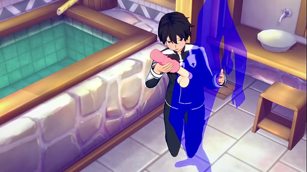 Art Online Yaoi - Kirito Handjob - Japanischer asiatischer Manga-Anime-Porno, schwul