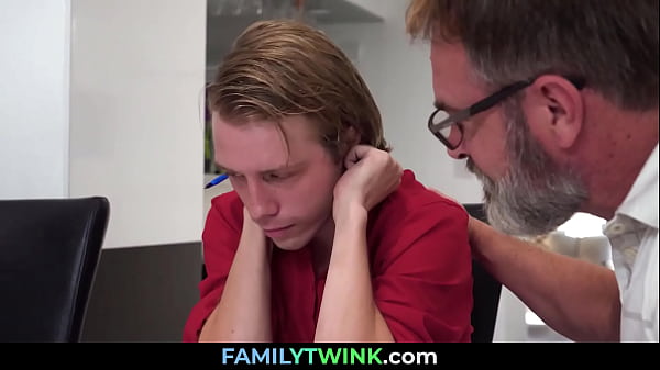 FamilyTwink - Nervous Boy Corrupted by his Muscular Step Father | Skylar Hill, Kristofer Weston