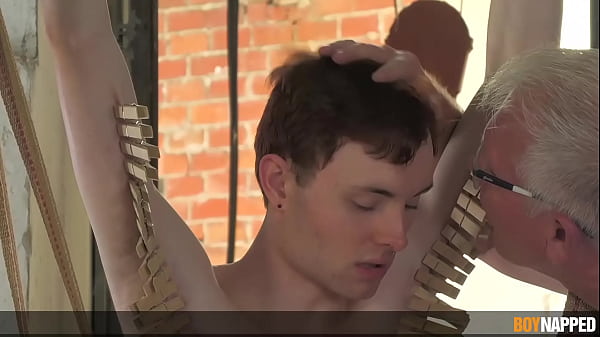 Servicing Hard Master Part 2: Skinny Sub Takes Pinching And Ass Stretching