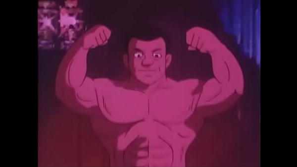 大块头肌肉男向你炫耀自己的肌肉