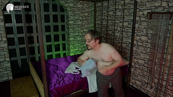 Redhead Hotel manager &amp_ Succubus Lily Kink, seduces then sucks and fucks business man