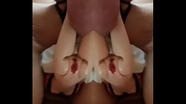 MIRRanuz BARBIE purple ponytail her legs trap my balls as her head DPs my anus with FORESKIN then Knot dildos M68a 20250209