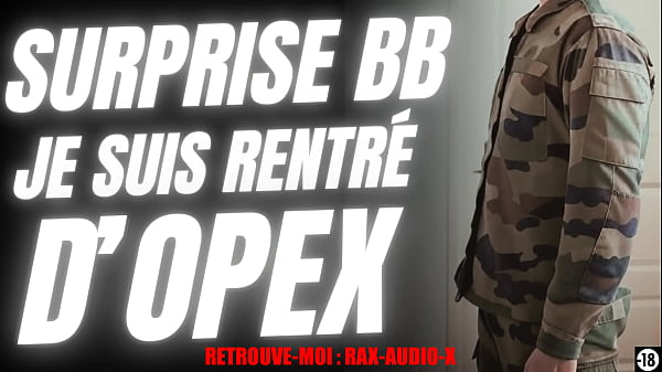 Your military boyfriend returns after 3 months without sex