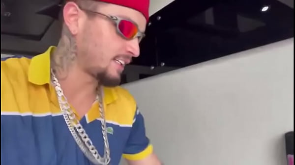 Me and my friend from the favela breaking into a chubby guy