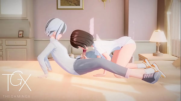 Anime Hentai Futanari Juegos Sexuales Chica Sexy Mamada, Vaquera, Anal en diferentes posiciones