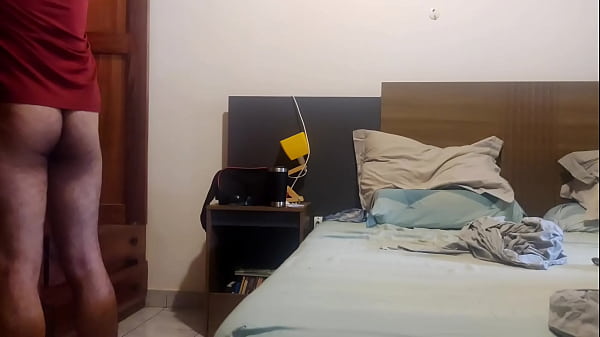 I'_m folding and putting away my clean clothes, doing it without my pants on, hoping someone catches me leaning against the bed.