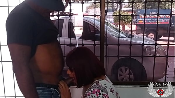 Black guy with a big cock fucks me bareback in the street window. I am fucked like a bitch by BBC boy. Do you want to put your cock in me too? Do you like my black BBC?