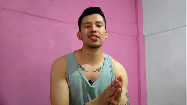 The Plumber fucks me in the patio of my house with his curved cock!