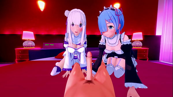 [POV] SEX MIT EMILIA UND REM – RE:ZERO PORN